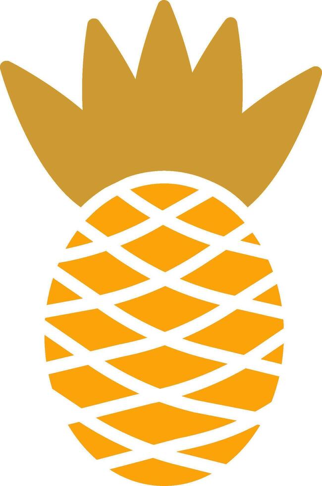 Pineapple Vector Icon