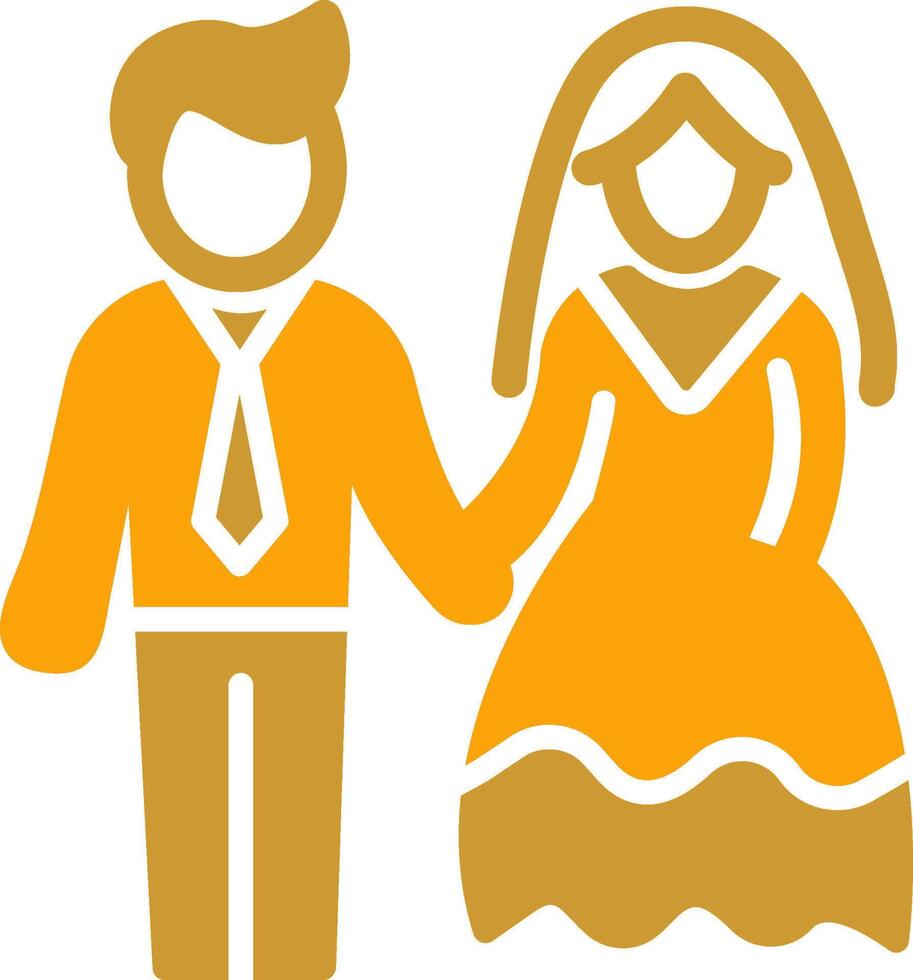 icono de vector de pareja