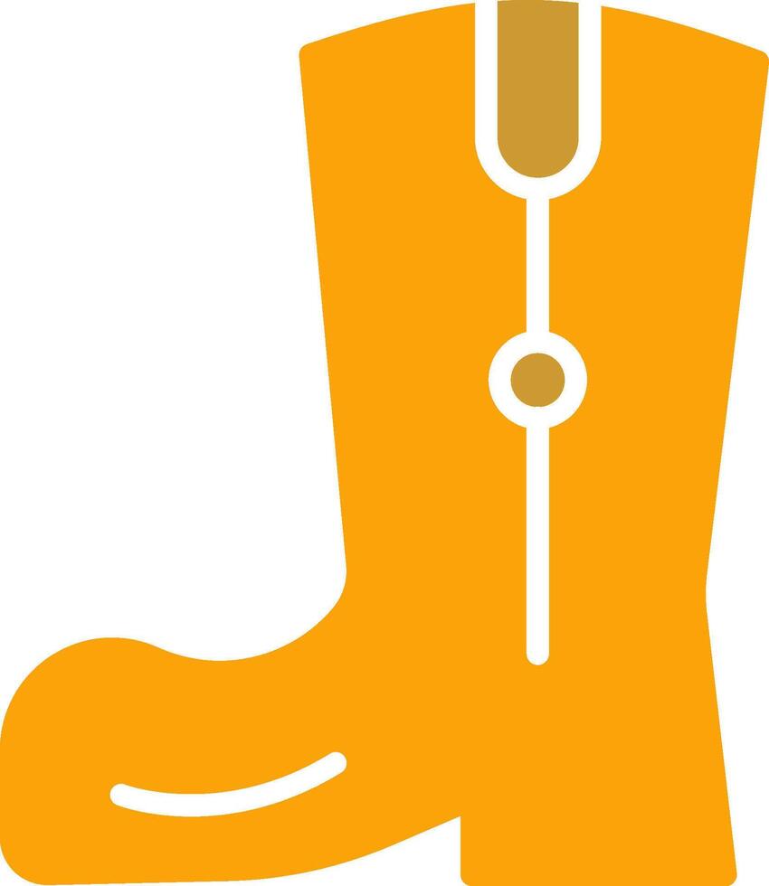 Cowboy Boot Vector Icon
