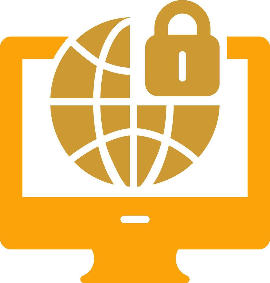 Internet Security Vector Icon