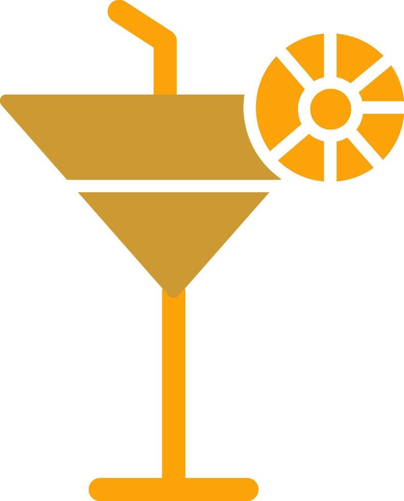 Cocktail Drink Vector Icon