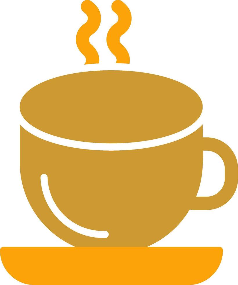 icono de vector de taza de café