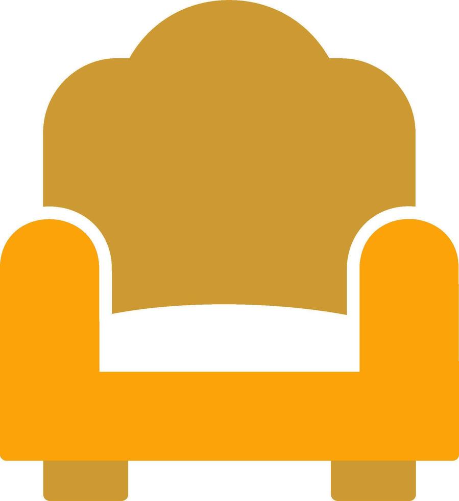Single Sofa Vector Icon