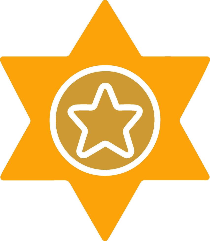 Sheriff Vector Icon