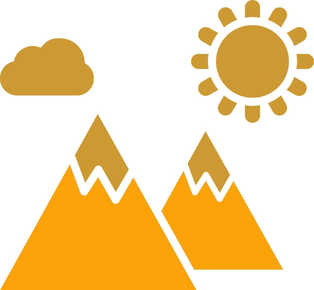 Mountain Vector Icon