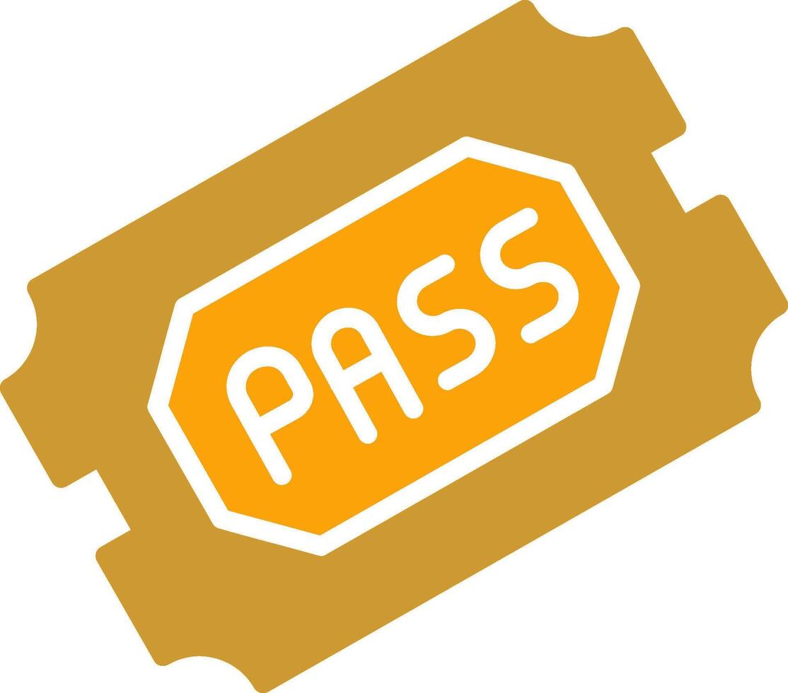 Passes Vector Icon