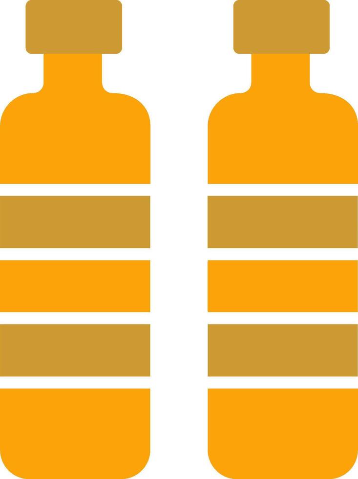 Bottle in Water Vector Icon