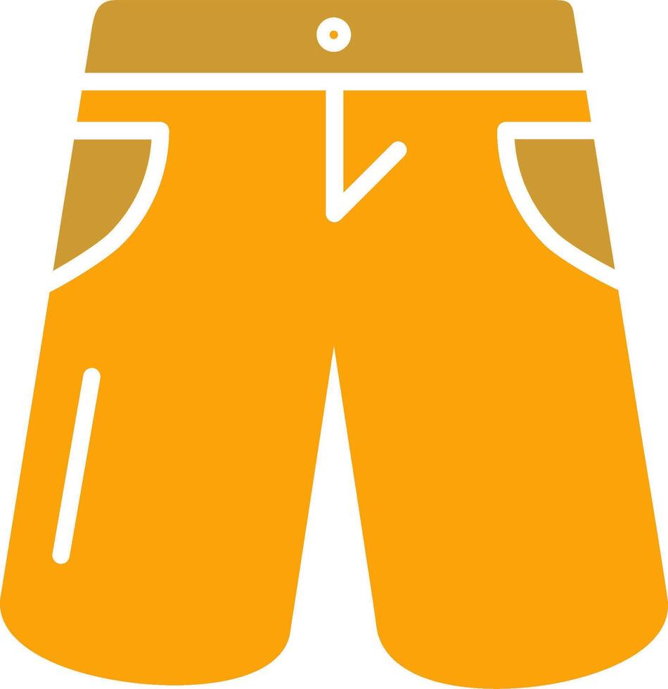 icono de vector de pantalones cortos