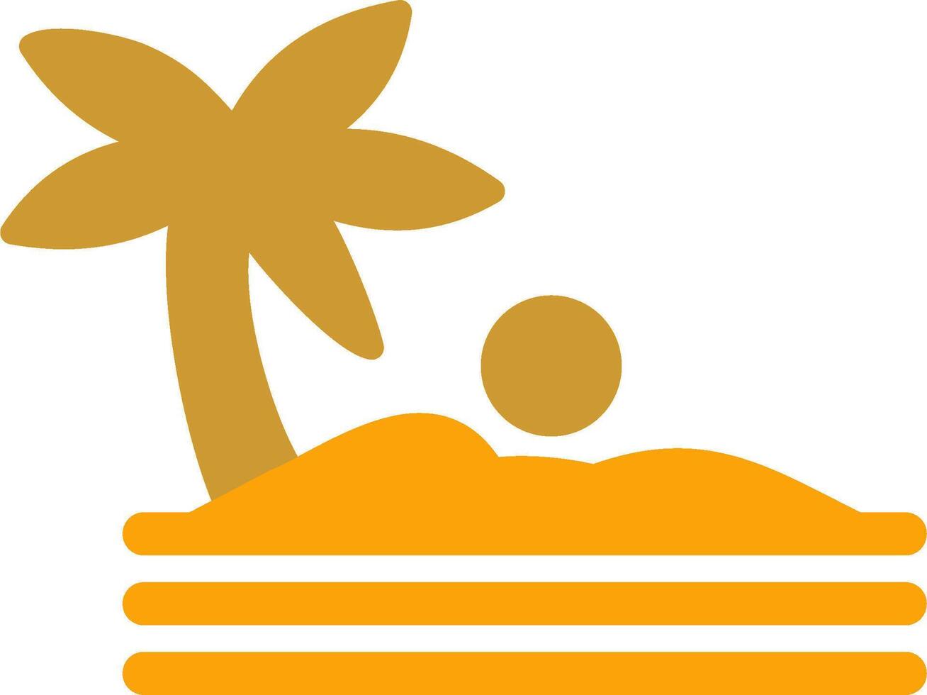 Desert Vector Icon