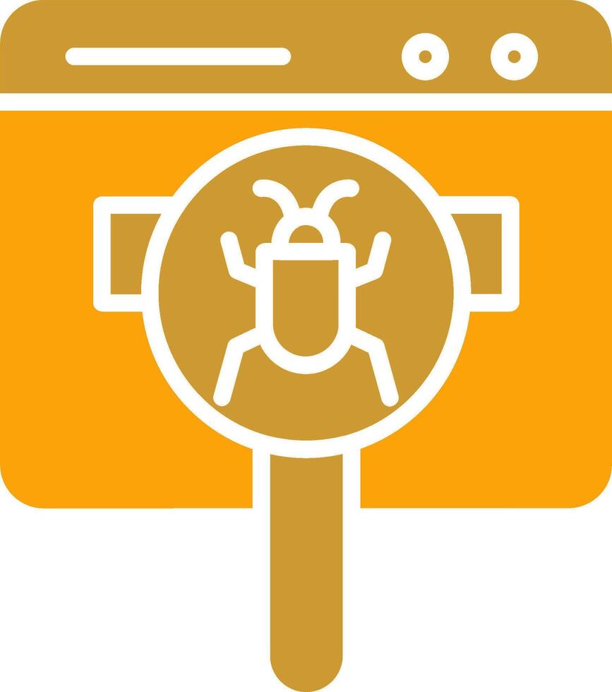 Web Bug Vector Icon