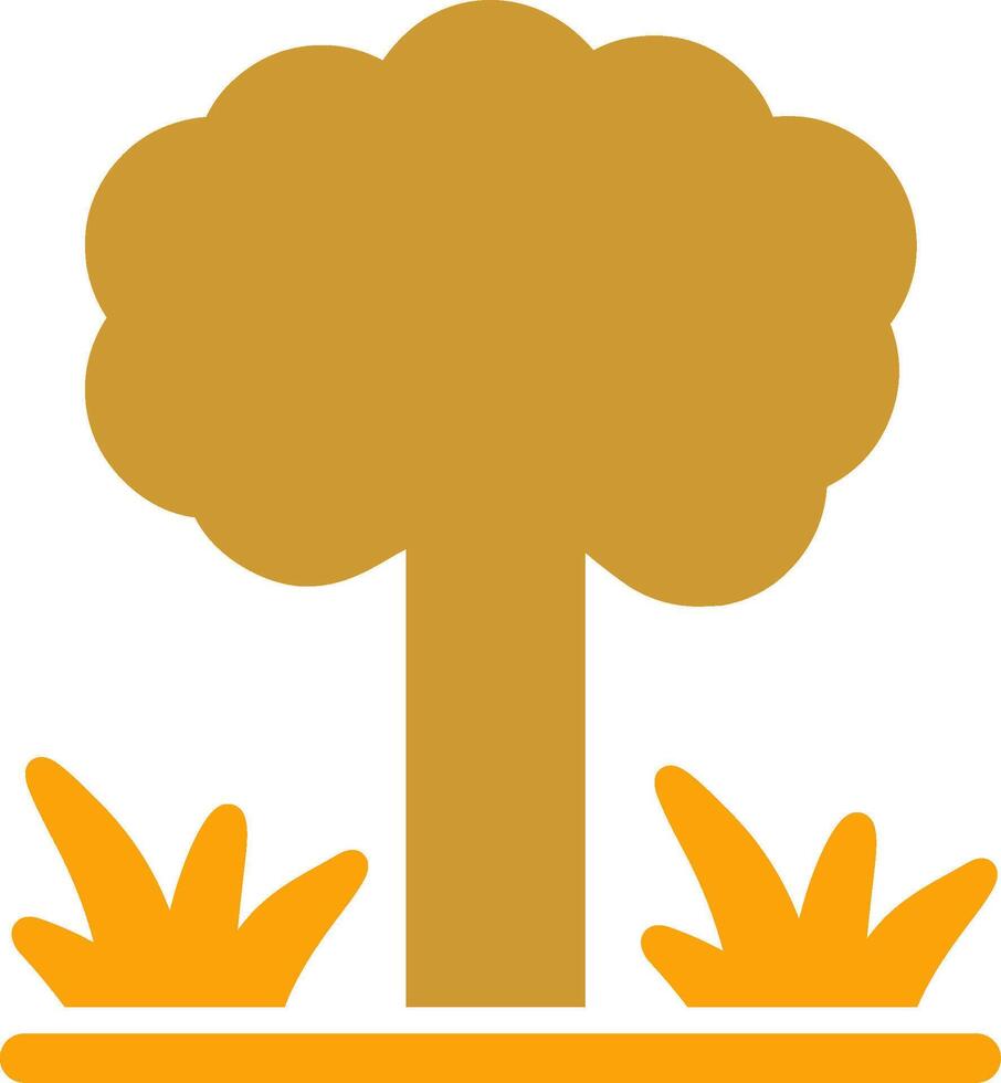 icono de vector de árbol