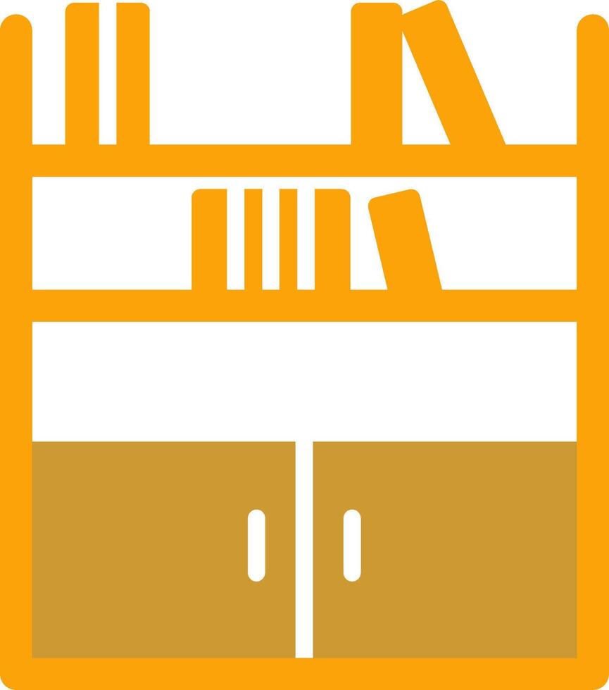 Book Shelf Vector Icon