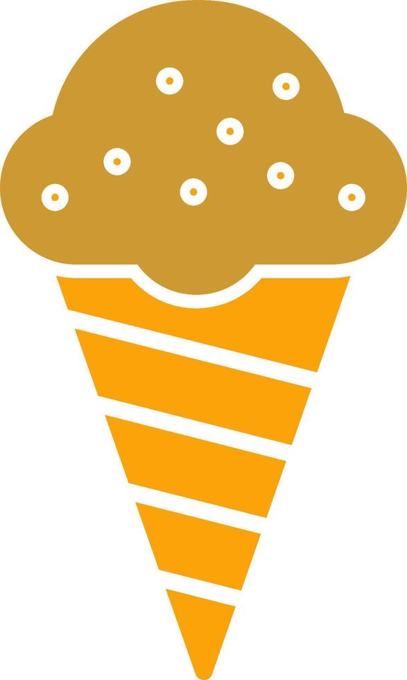 icono de vector de helado