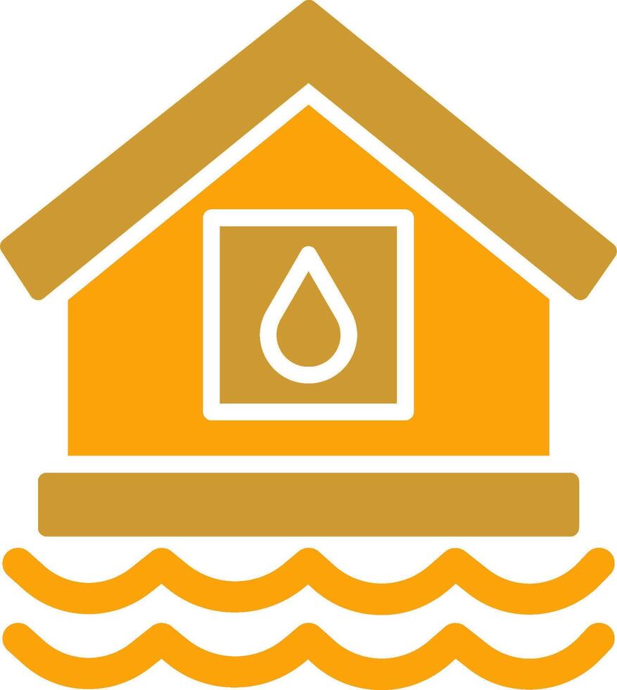 Water House Vector Icon