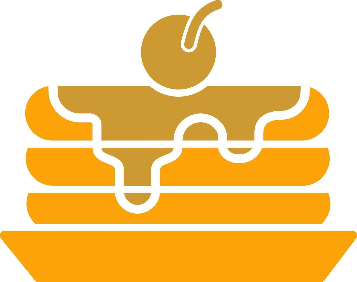 Pancake Vector Icon