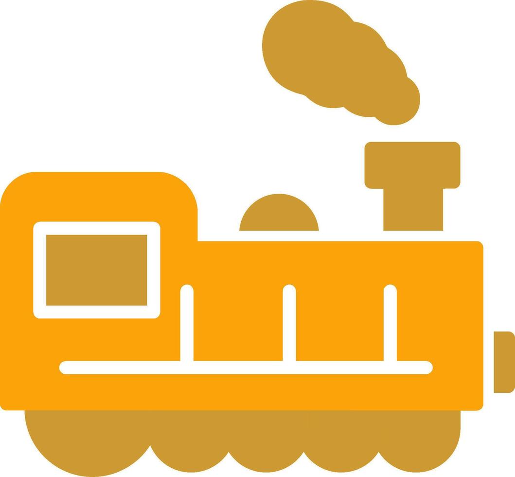 icono de vector de tren