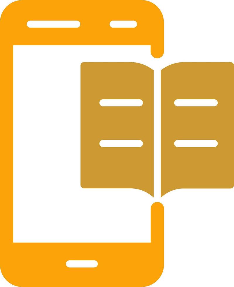 icono de vector de ebook