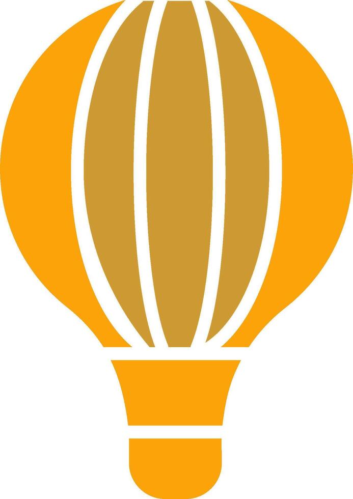 Hot Air Balloon Vector Icon