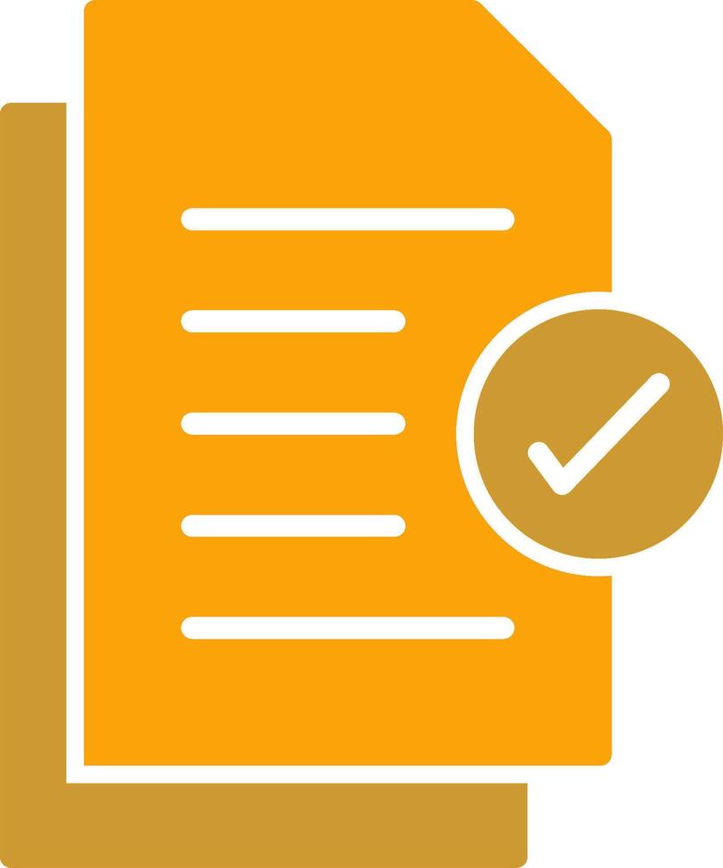 Report List Vector Icon