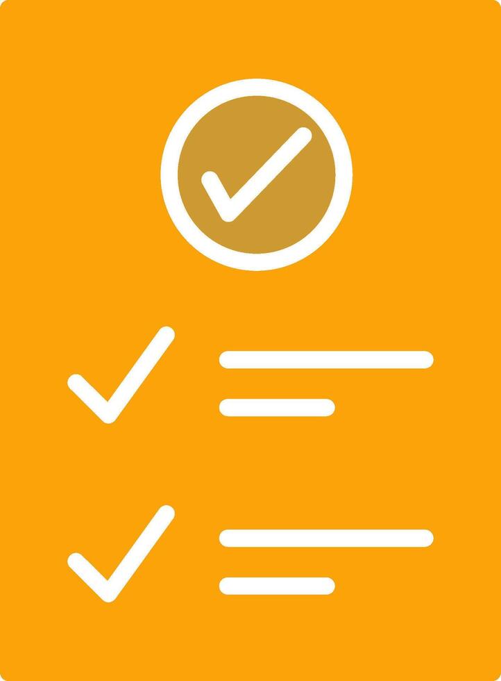 Check Up List Vector Icon