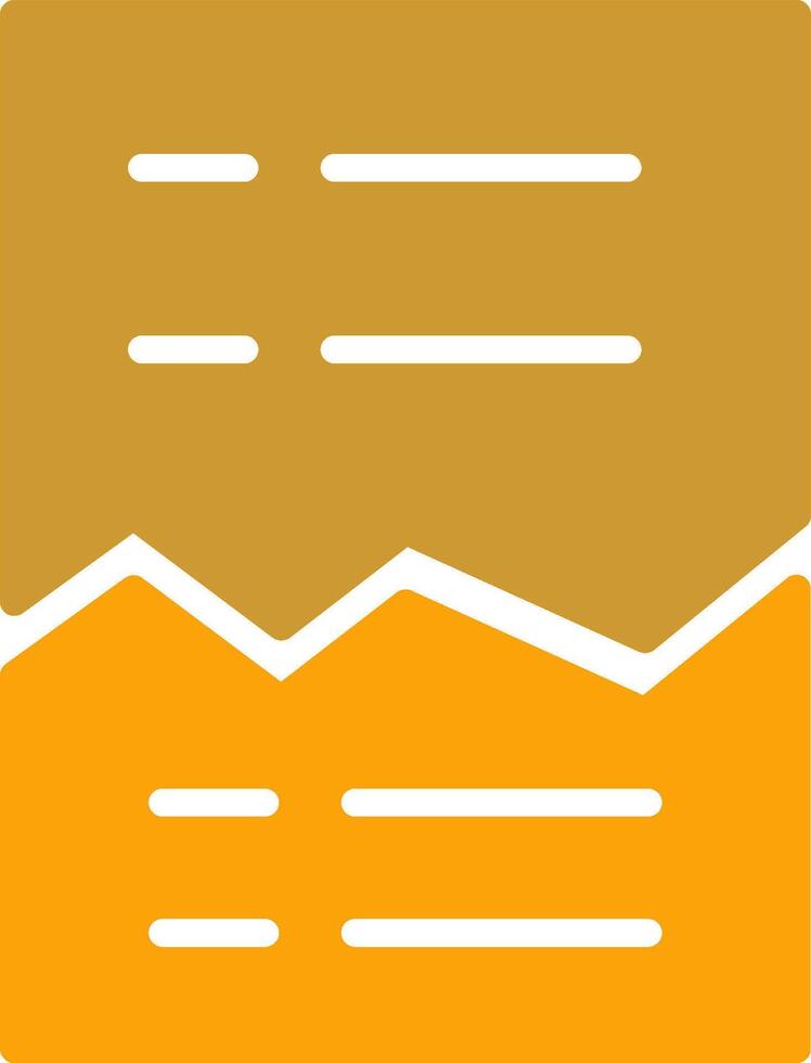Corrupted List Vector Icon