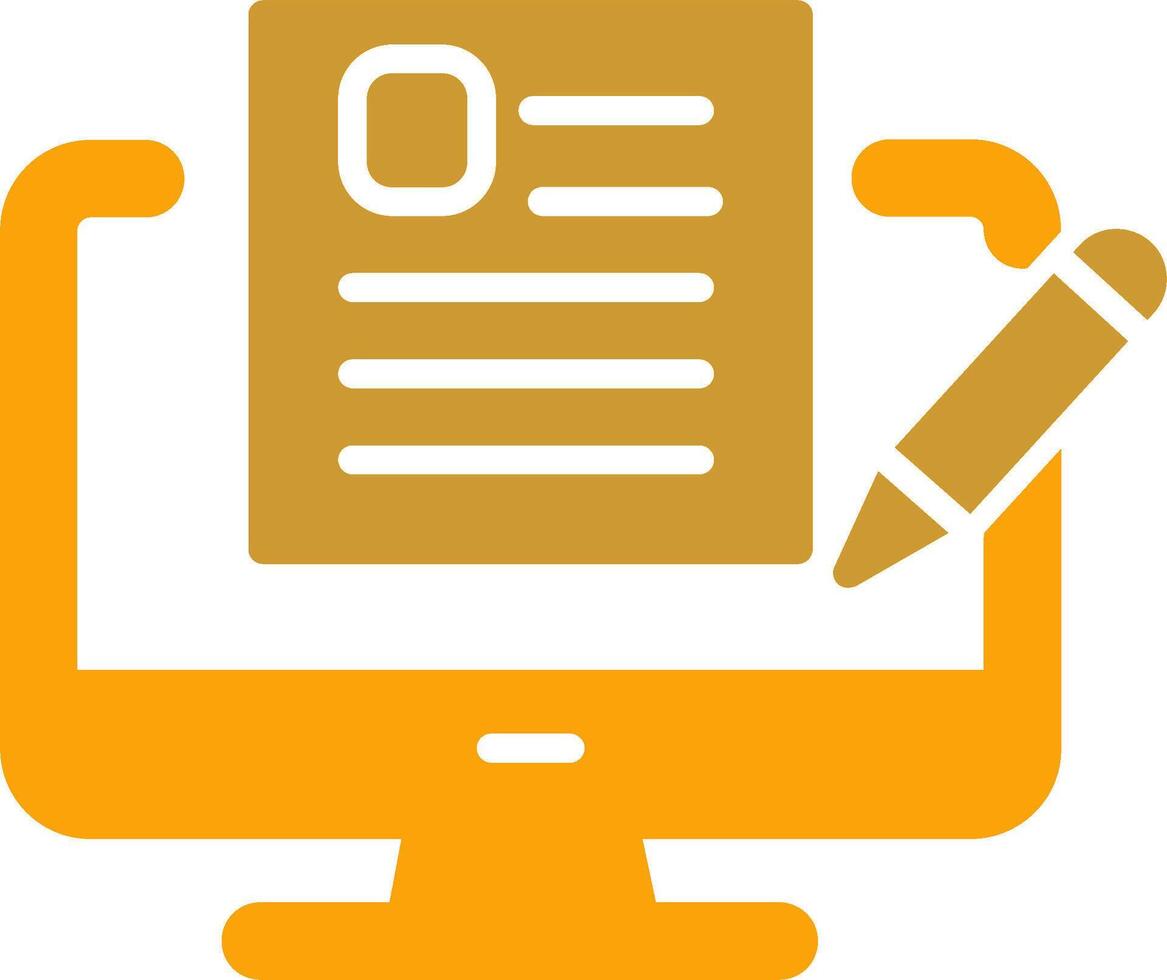Blog Vector Icon