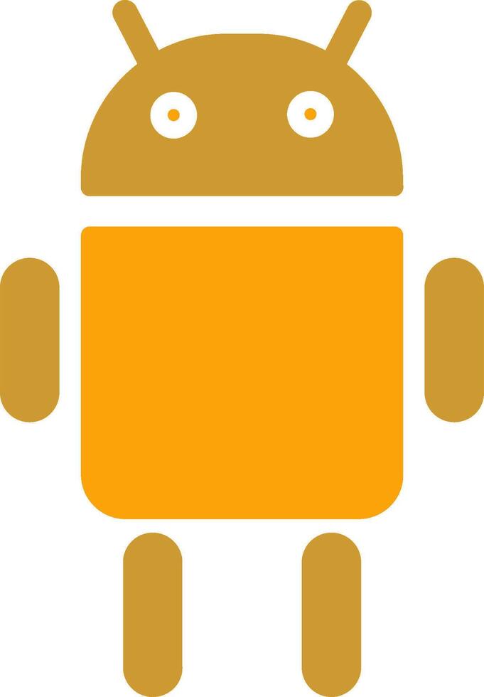 icono de vector de Android