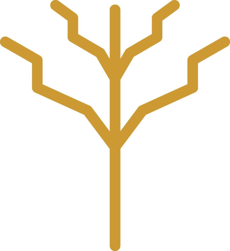 Tree with no leaves Vector Icon