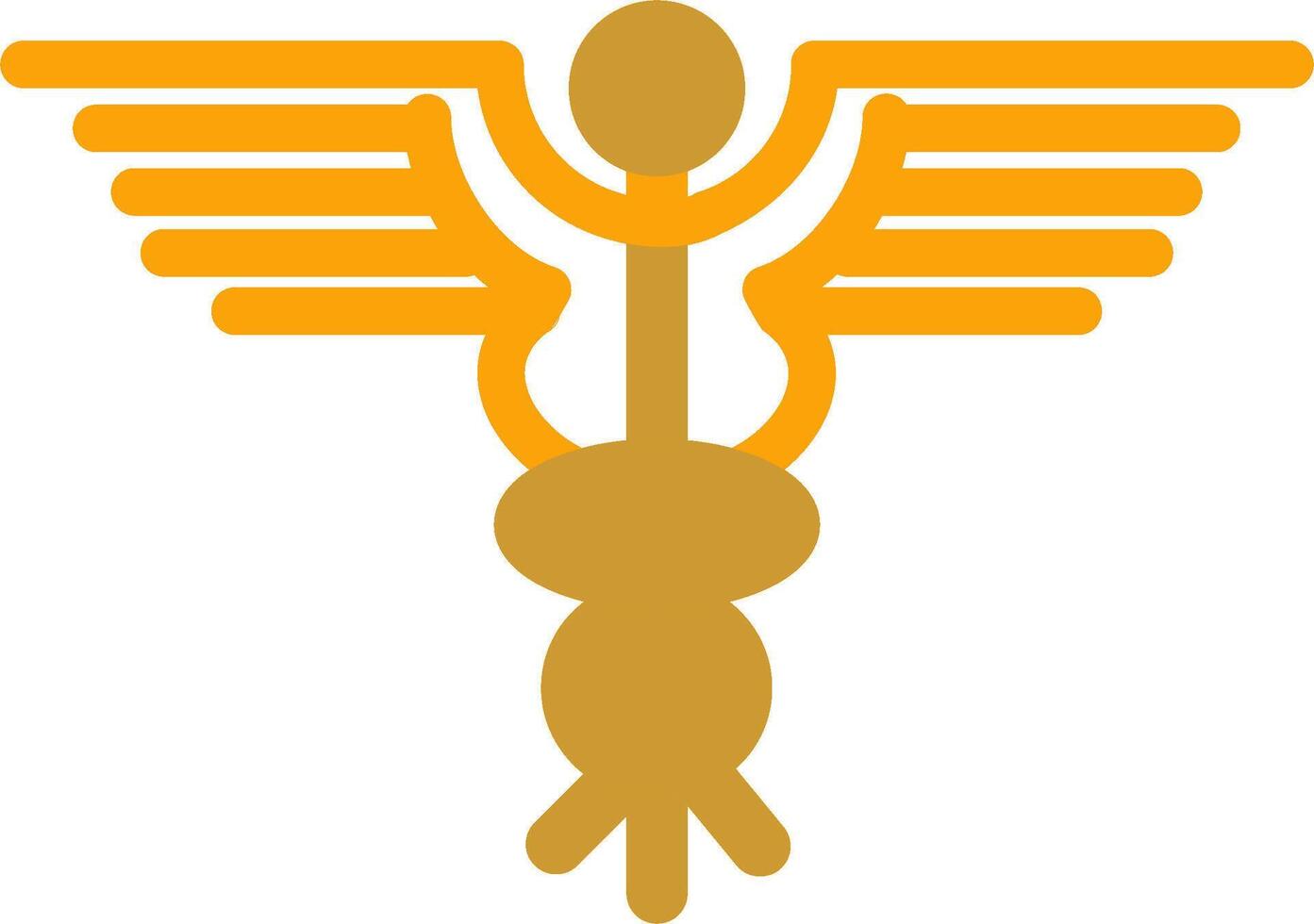 Caduceus Vector Icon