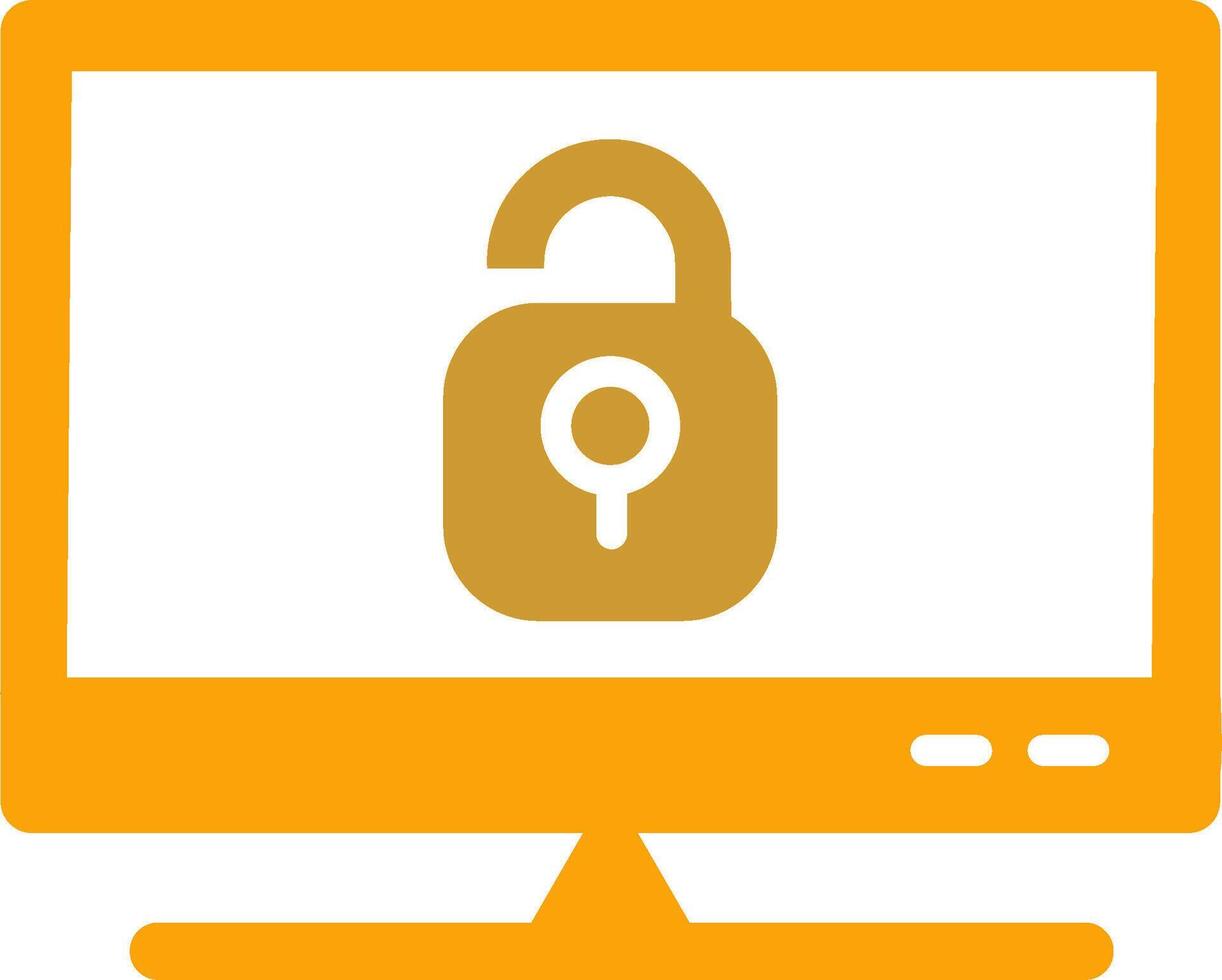 Closed Access Vector Icon