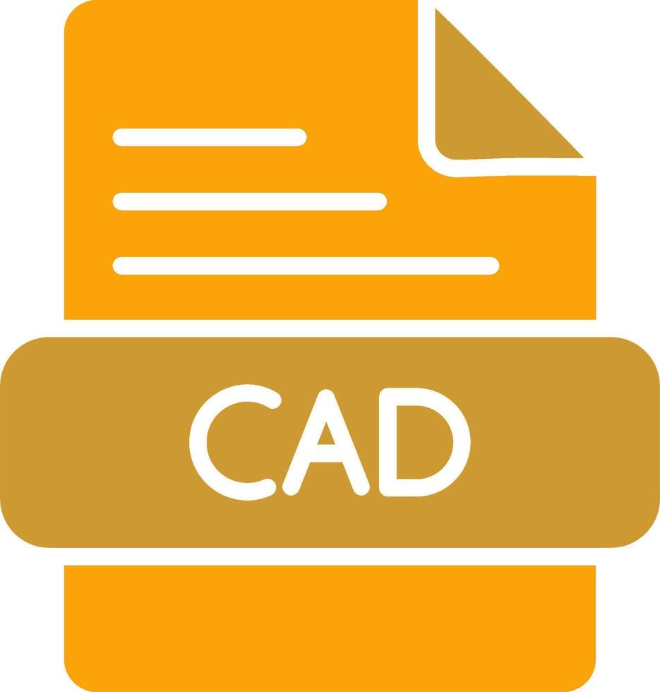 icono de vector de cad