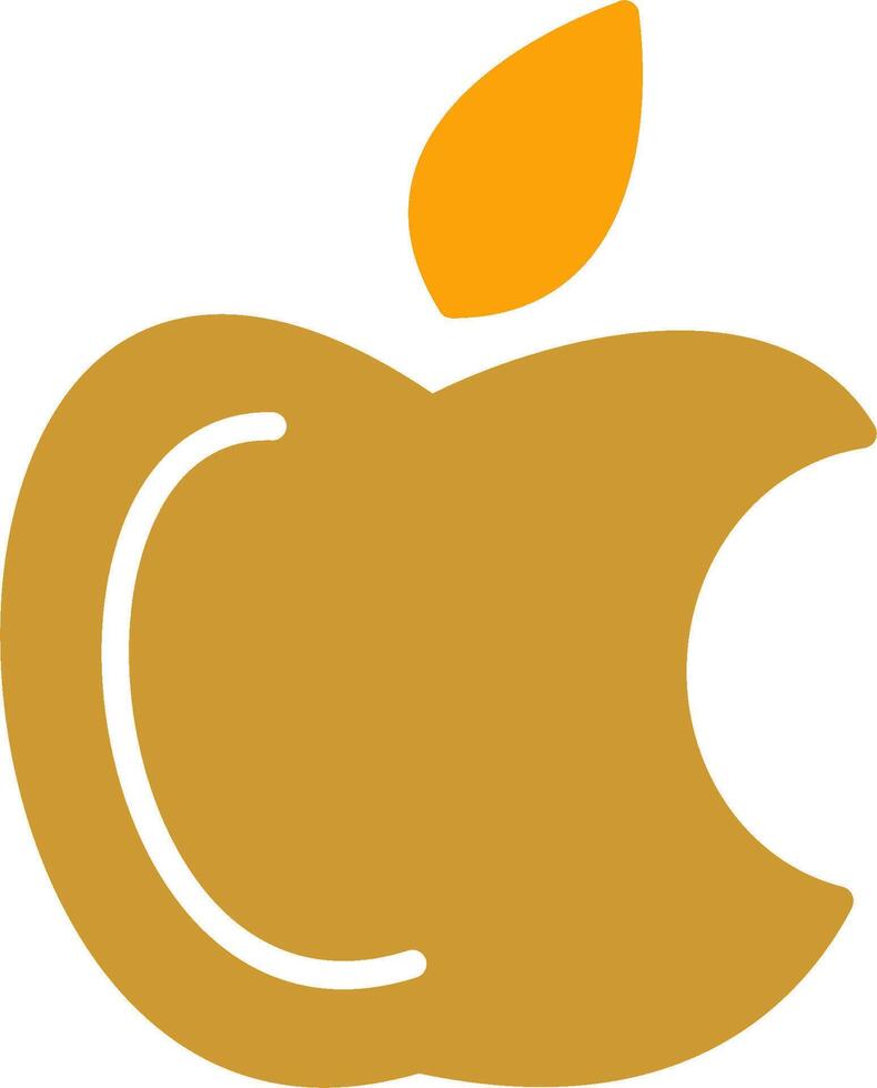 manzana logo vector icono