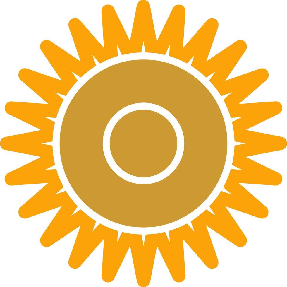 Optical Radiation Vector Icon