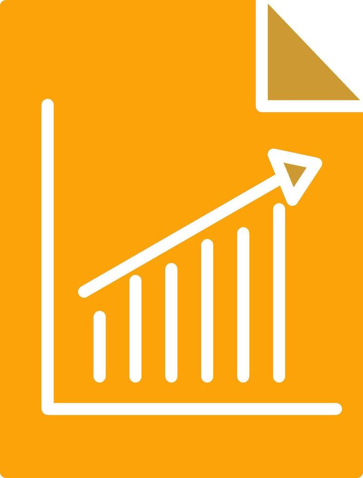 Report Graph Vector Icon