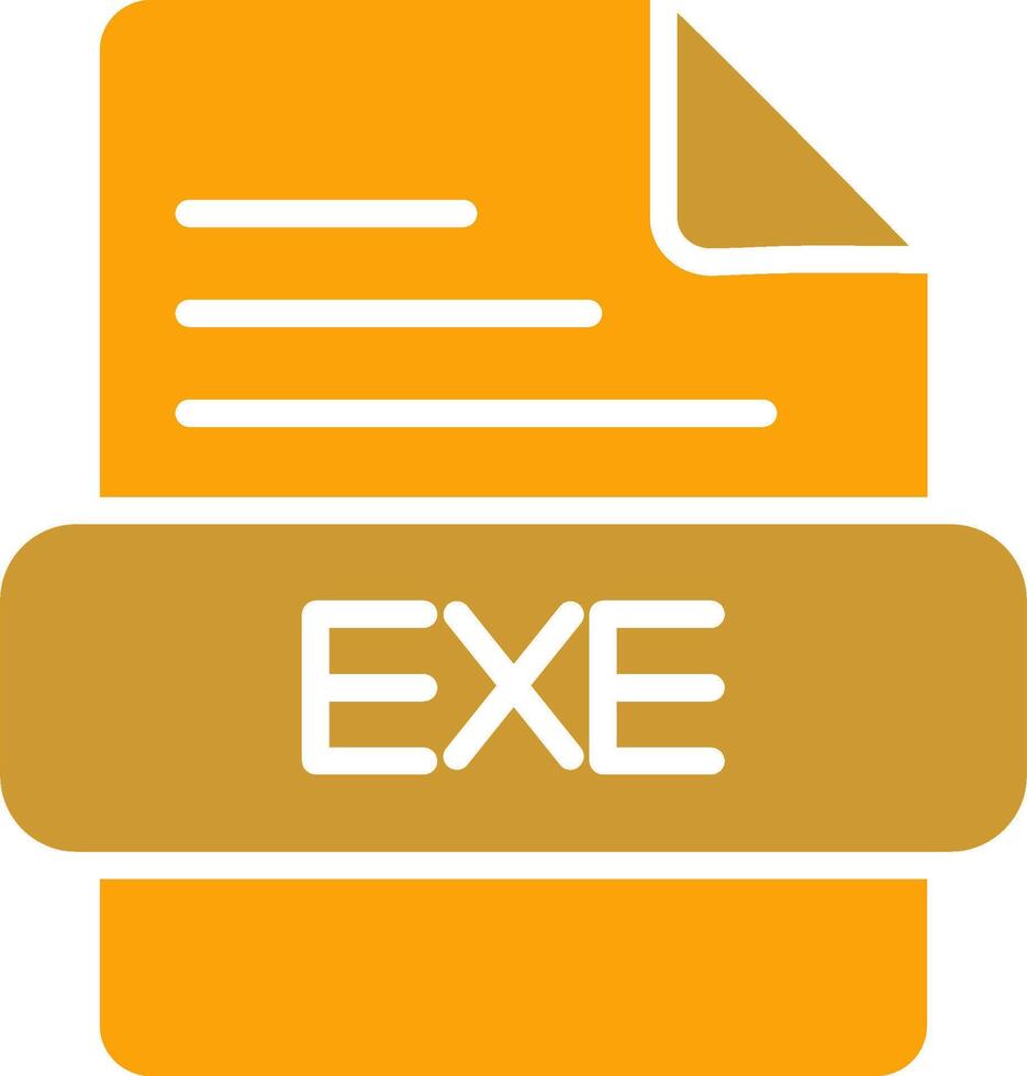 EXE Vector Icon