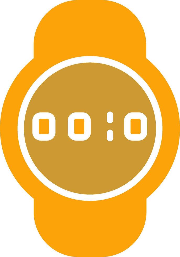 icono de vector de reloj deportivo