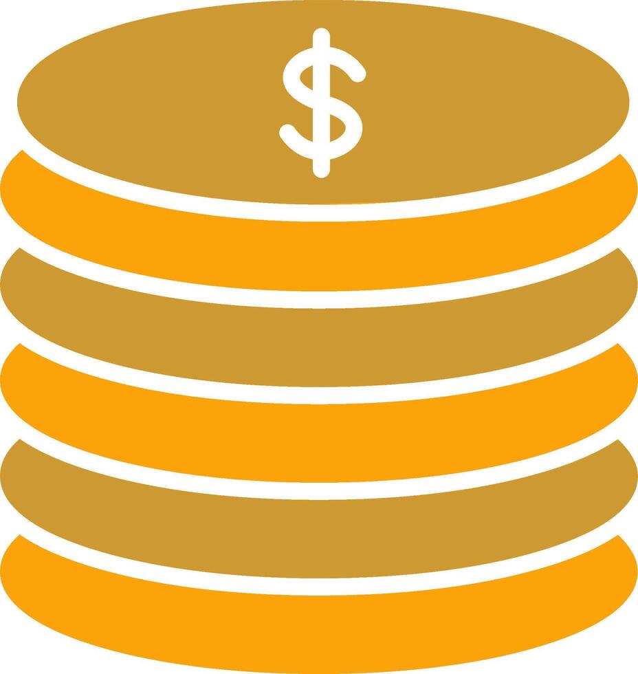 Stack of Coins Vector Icon