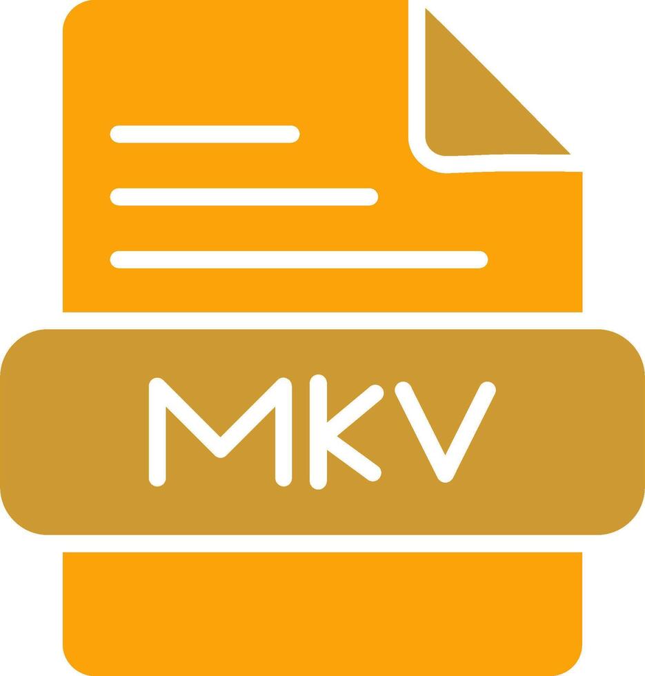 MKV Vector Icon