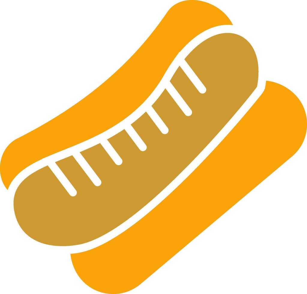 Hot Dog Vector Icon