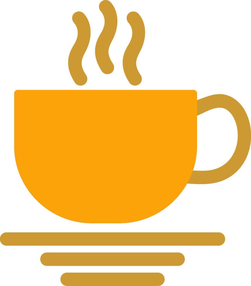 icono de vector de taza de café