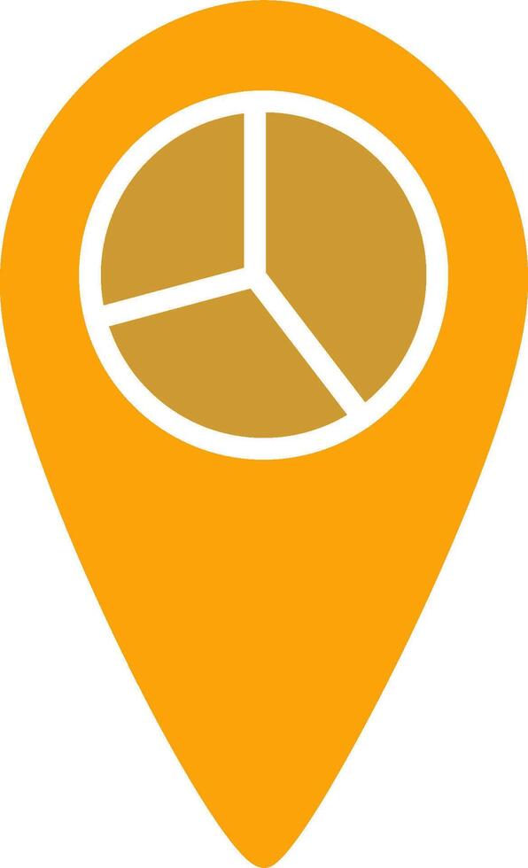 Location Statistics Vector Icon