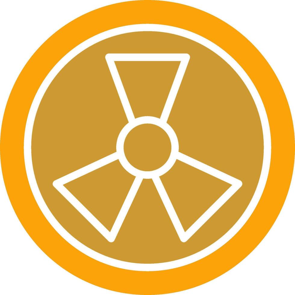 Radiation Vector Icon