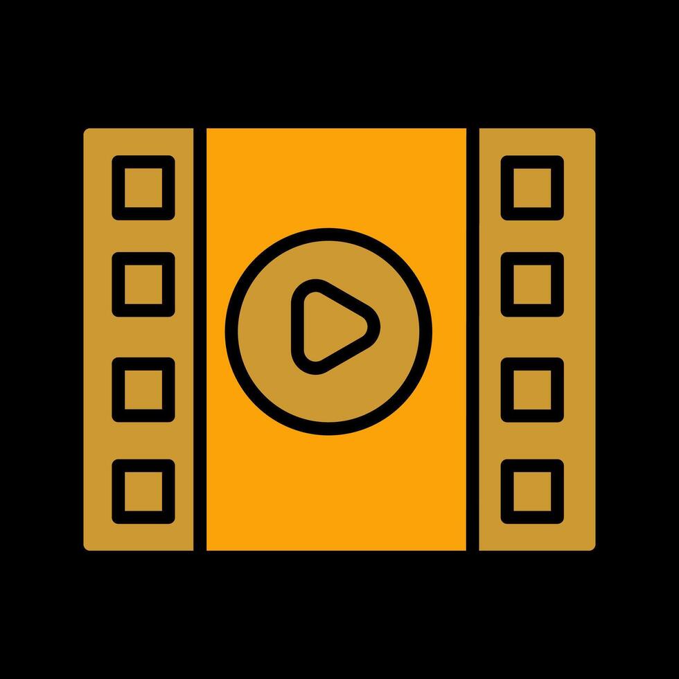 Video Play Vector Icon