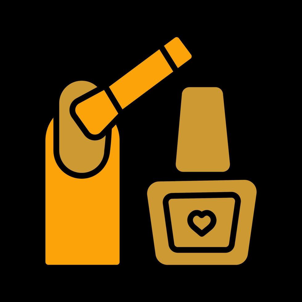 Nail Polish Vector Icon