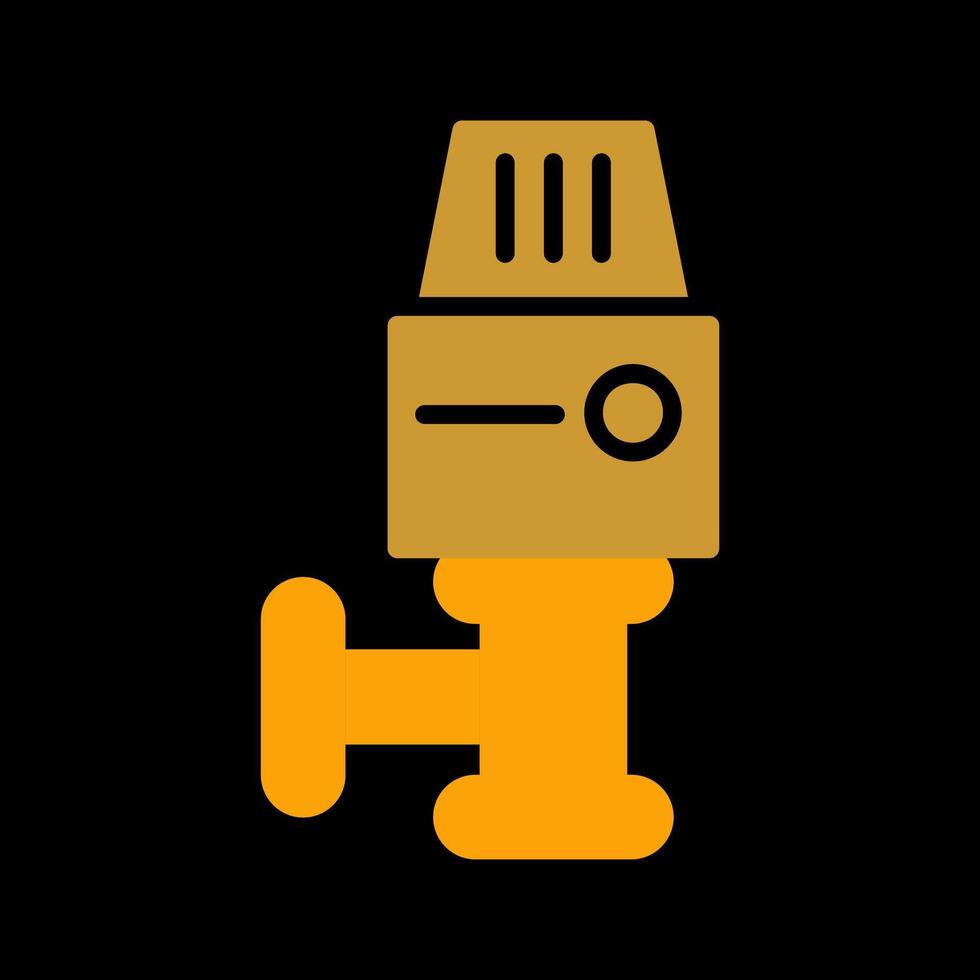 Thermostatic Head Vector Icon