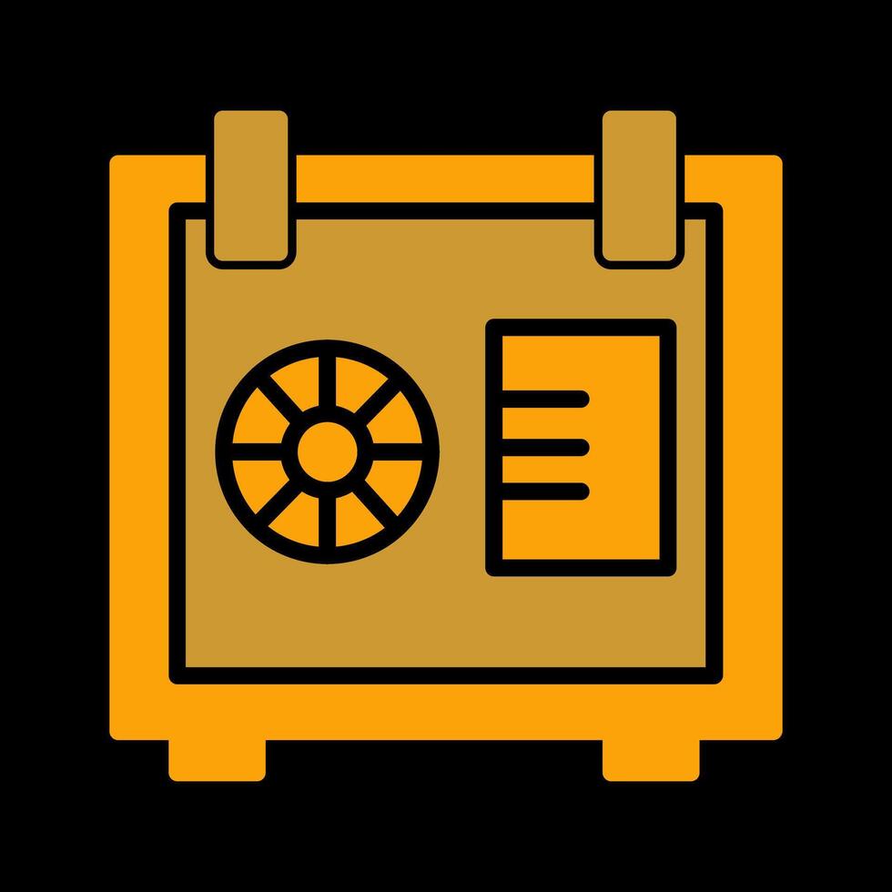 Safe Box Vector Icon