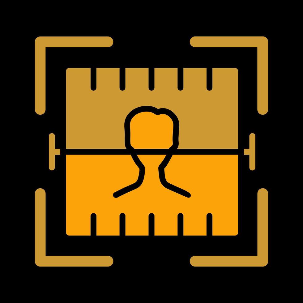 Face Scan Vector Icon
