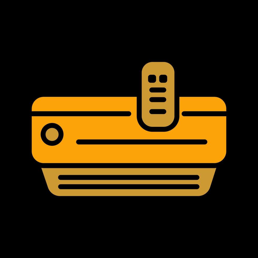 Mobile Air Conditioner Vector Icon