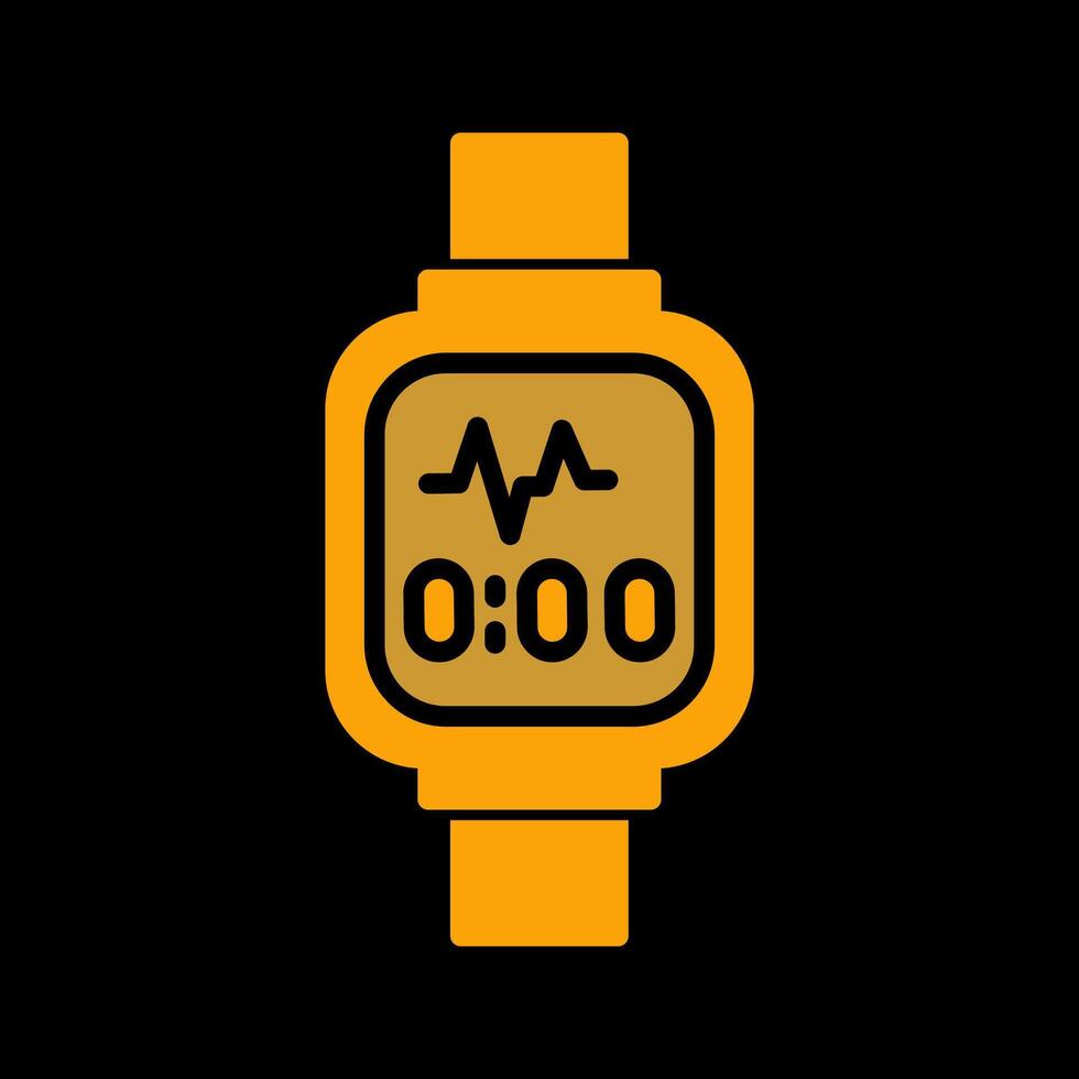 icono de vector de reloj inteligente