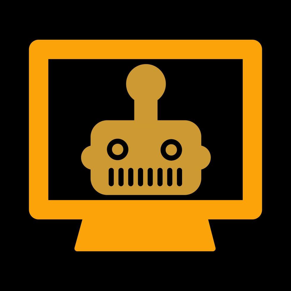 Artificial Bot Vector Icon